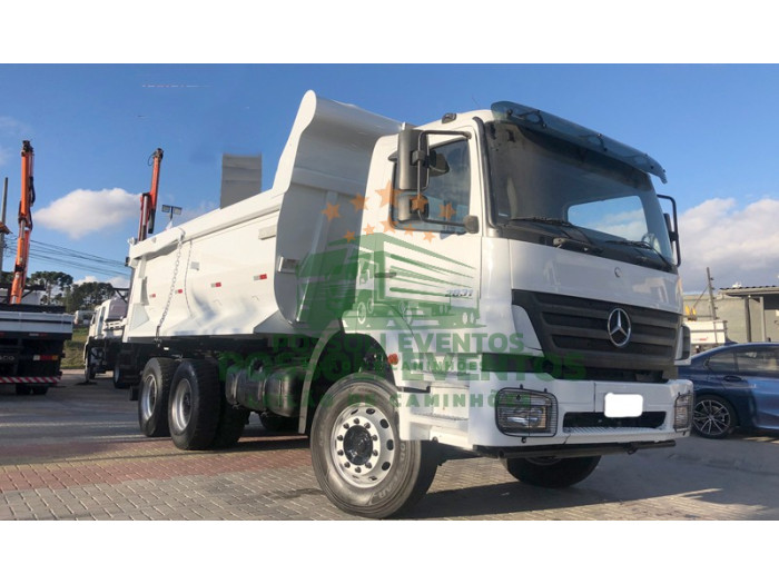 MERCEDES BENZ Axor 2831 2011 – 6X4 – CAÇAMBA ROSSETTI 14M³