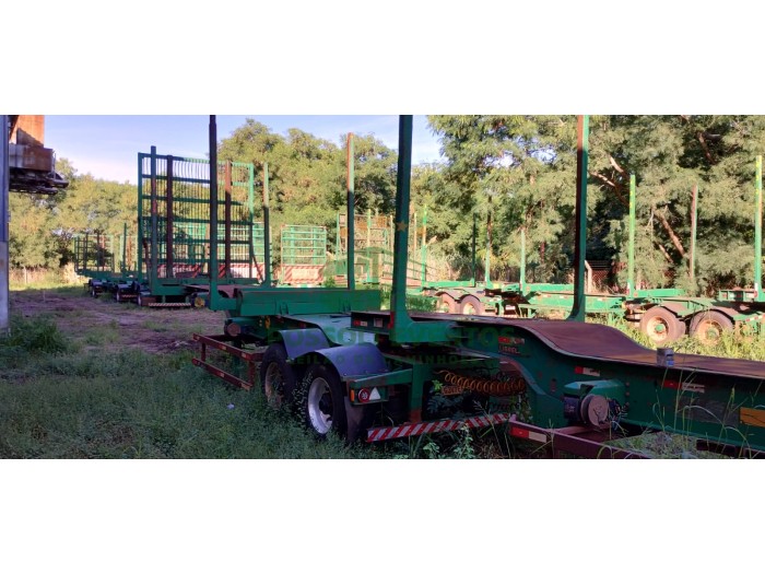 SEMI-REBOQUE TRITREM FLORESTAL LIBRELATO TTFLCTOR 2E 2021